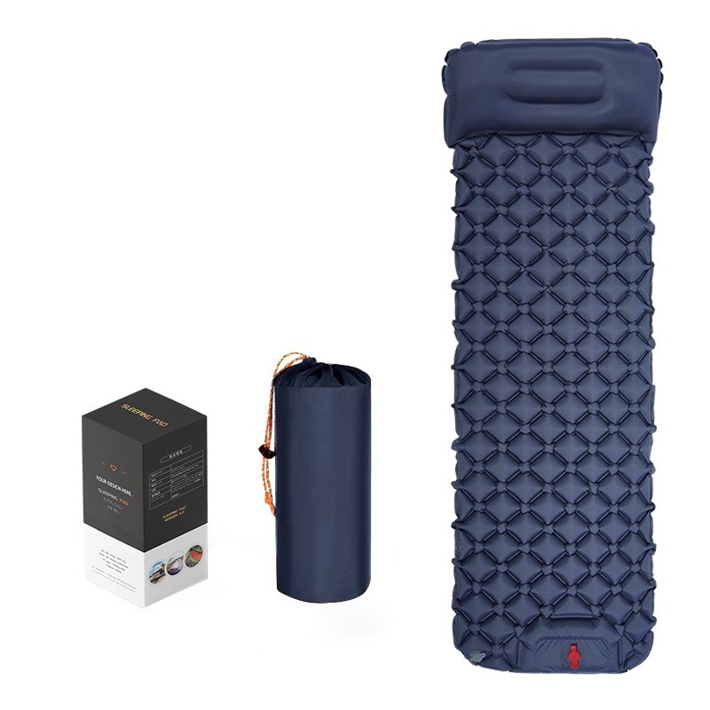Style 1 Single ANX005-S1-S Inflatable Sleeping Mat with Pillow