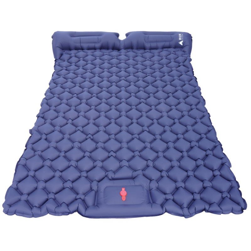 Style 1 Double ANX005-S1-D Inflatable Sleeping Mat with Pillow