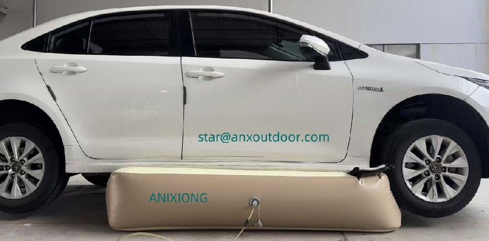Shocking - ANIXIONG #airbed — Lift up a car