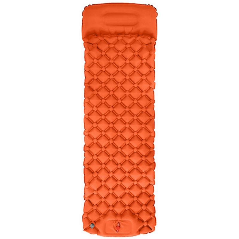 Style 1 Single ANX005-S1-S Inflatable Sleeping Mat with Pillow